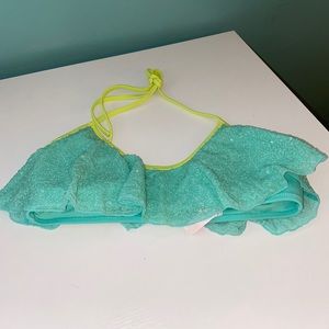 Victoria secret swim sequenced top